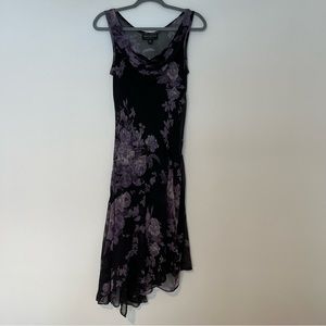 Connected Apparel asymmetrical hemline dress